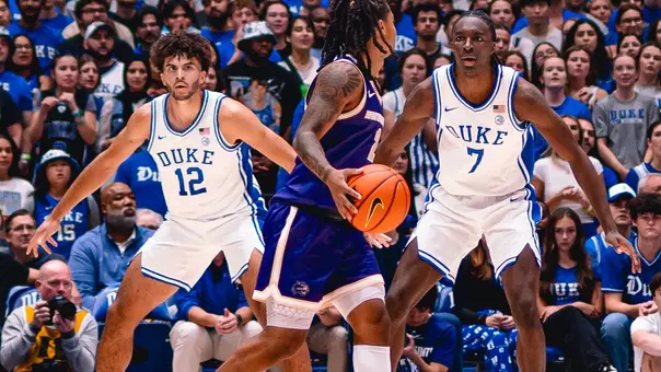 Duke vs Western Carolina - Cameron Boozer and Dame Sarr
