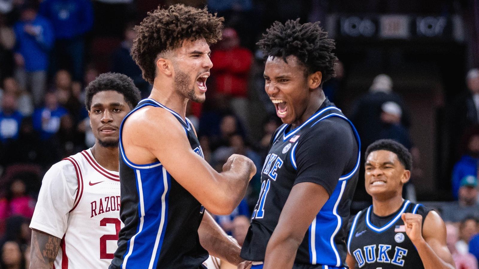 CBS Sports' Duke-Arkansas Thanksgiving Matchup Most-Watched Regular-Season College Basketball Game in More Than 30 Years - Duke University