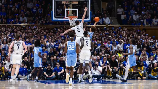 Duke Cruises Past North Carolina, 87-70 - Duke University