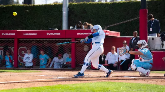 KK Mathis home run vs. LMU Feb. 19, 2025