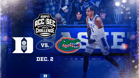Duke to Host Florida in ACC/SEC Challenge - Duke University