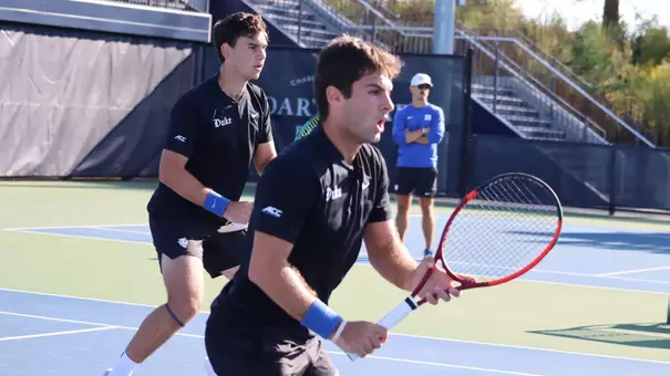 Duke men's tennis started its fall campaign with the Orange & Blue Classic in Charlottesville, Va.