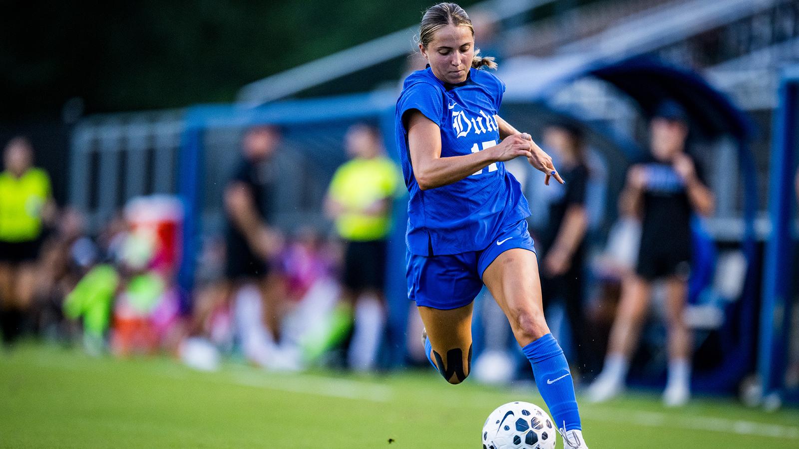 Walters’ Goal Not Enough; Duke Draws with Alabama, 1-1 - Duke University