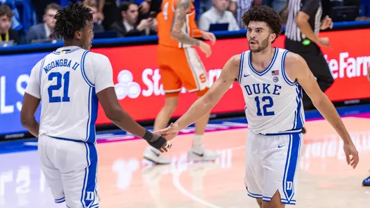 No. 3 Duke Confronts Top-Ranked Michigan in Nation's Capital - Duke University