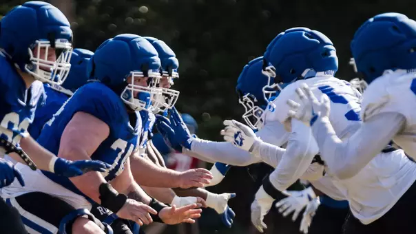 Duke football continued spring workouts and has just two weeks remaining.