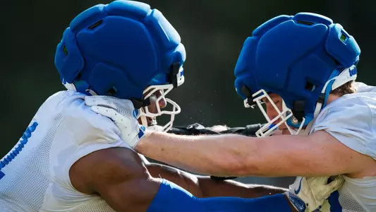 Duke football continued spring workouts and has just two weeks remaining.