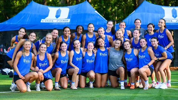 Women's Soccer First Practice Team Photo