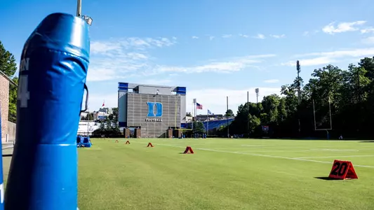 Duke football held its first practice of fall camp on August 5, 2026.
