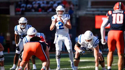 Duke football rallied from a 24-14 deficit to top Illinois 31-27 on Saturday, September 12.