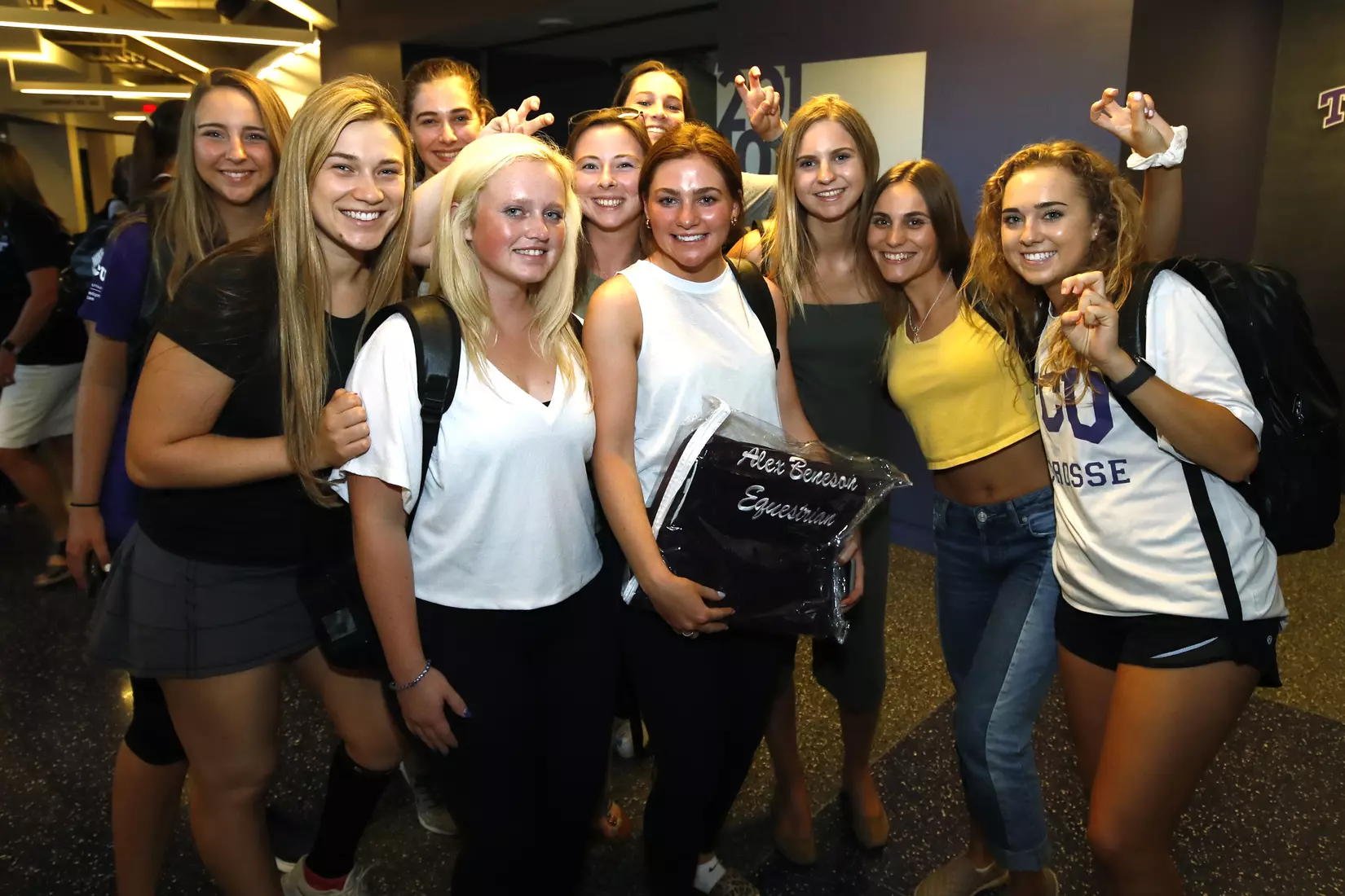 TCU athletics welcome back BBQ in Fort Worth, Texas on August 26, 2019. Photo/Gregg Ellman