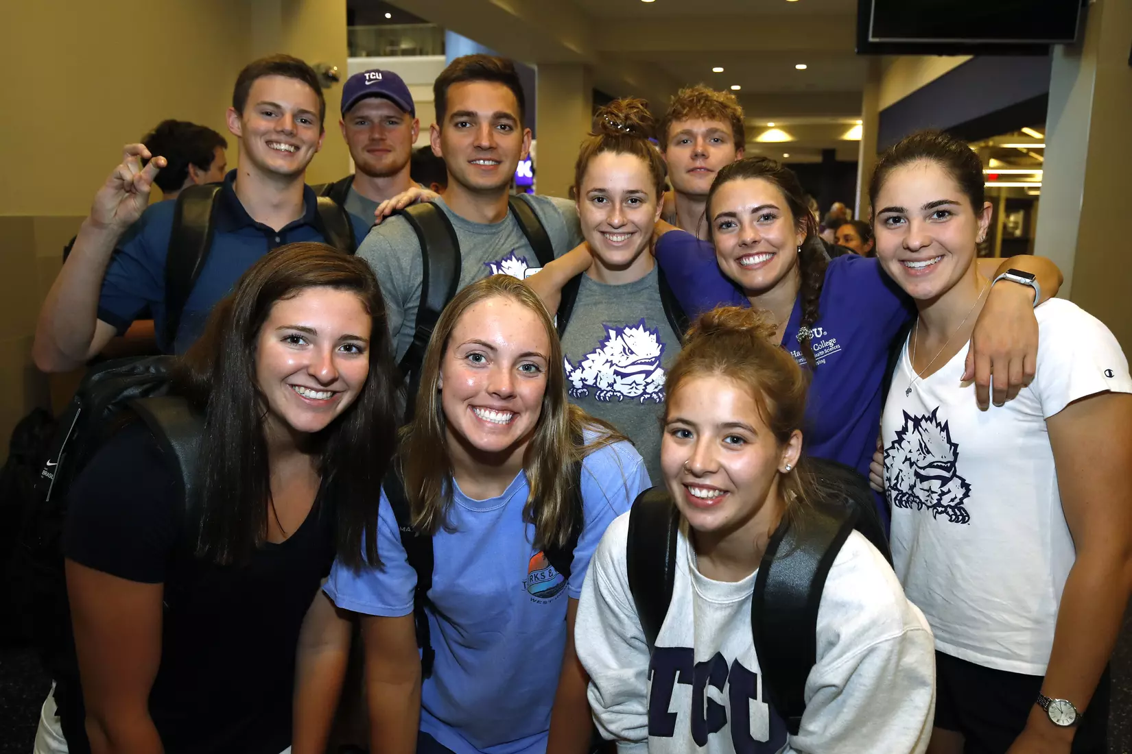 TCU athletics welcome back BBQ in Fort Worth, Texas on August 26, 2019. Photo/Gregg Ellman