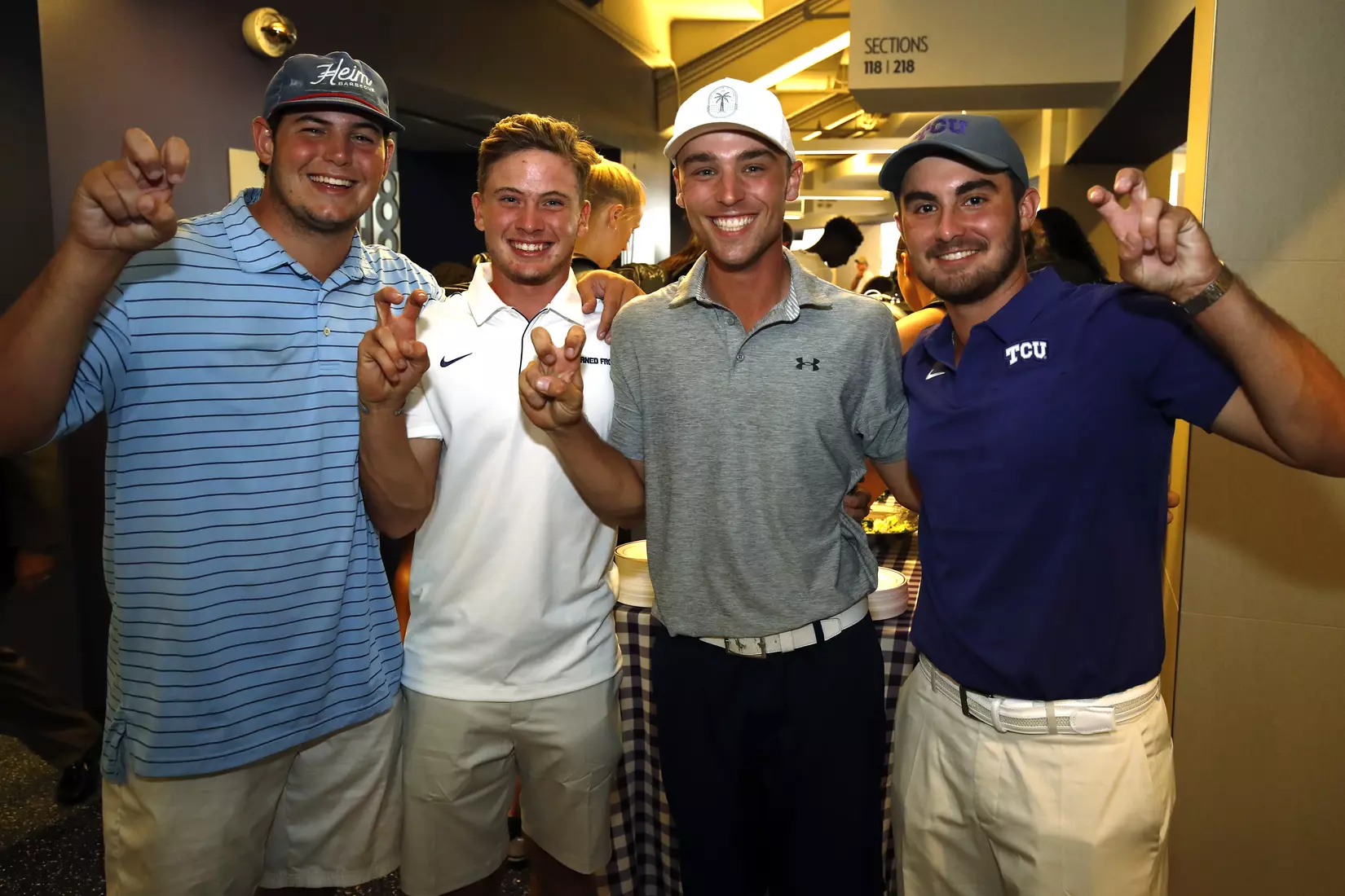 TCU athletics welcome back BBQ in Fort Worth, Texas on August 26, 2019. Photo/Gregg Ellman