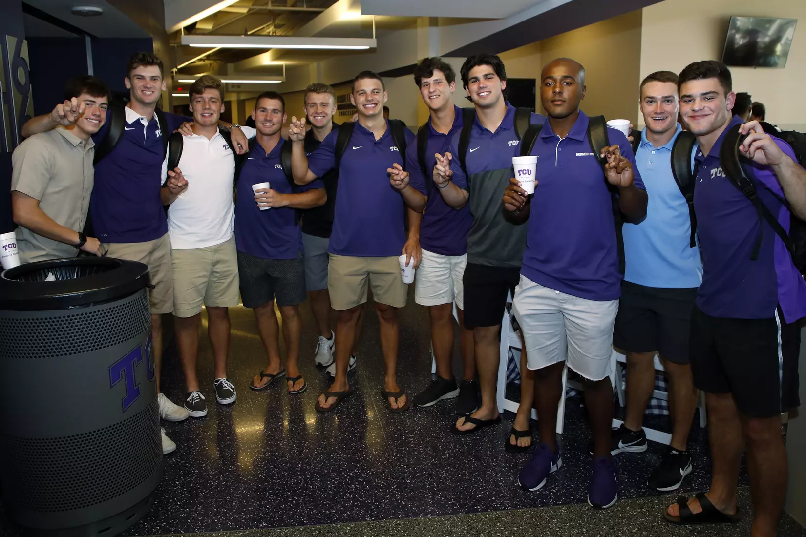 TCU athletics welcome back BBQ in Fort Worth, Texas on August 26, 2019. Photo/Gregg Ellman