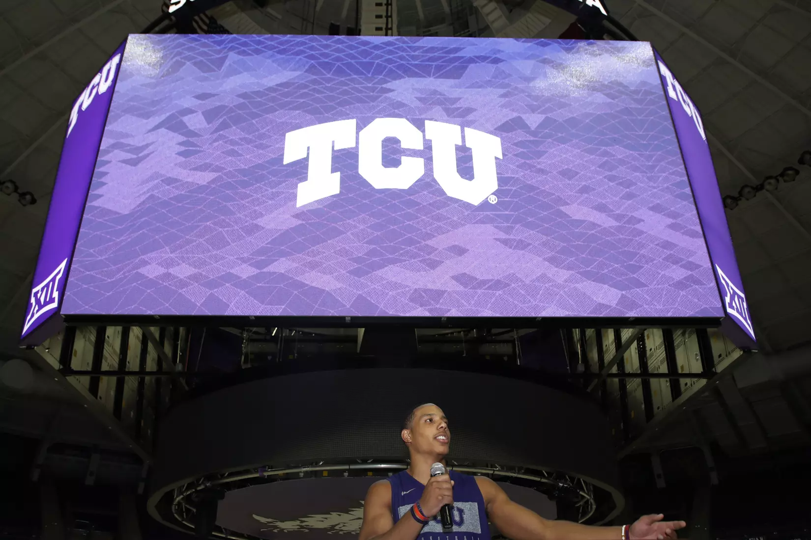 TCU athletics welcome back BBQ in Fort Worth, Texas on August 26, 2019. Photo/Gregg Ellman
