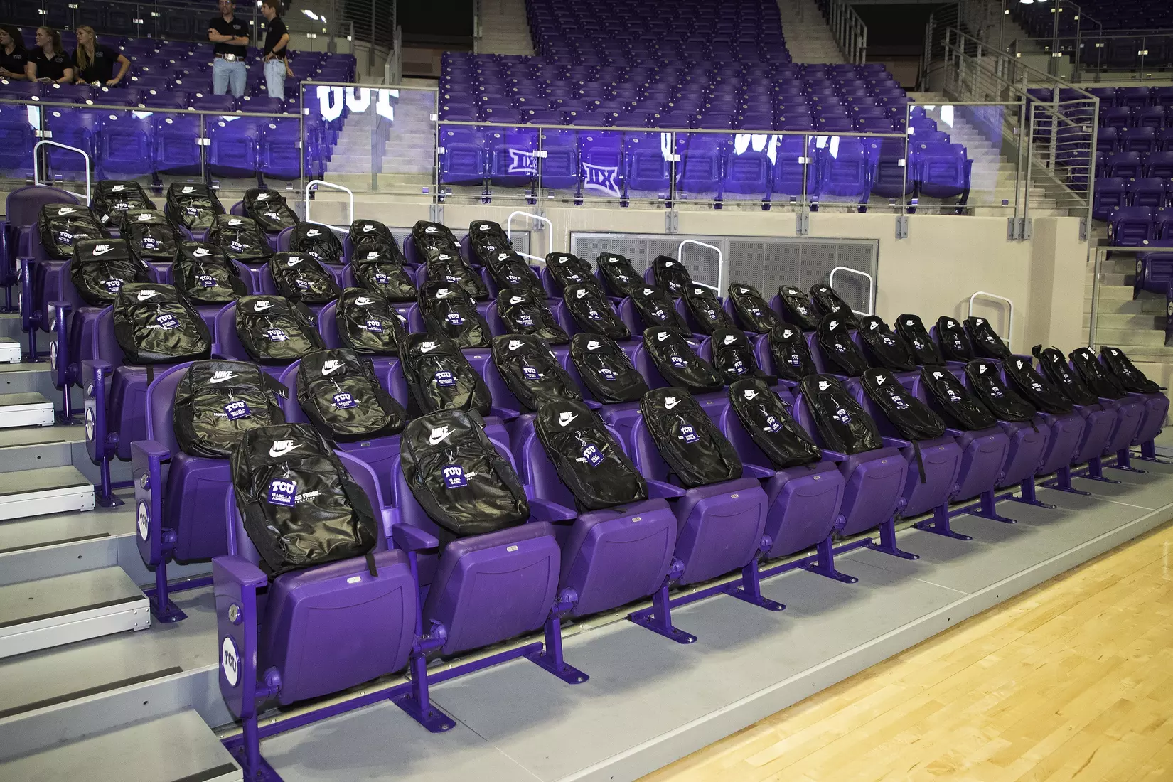 TCU athletics welcome back BBQ in Fort Worth, Texas on August 26, 2019. Photo/Gregg Ellman