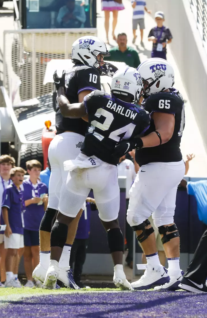 TCU vs Kansas Football at Amon Carter Stadium in Fort Worth, Texas on September 28, 2019. (Photo/Sharon Ellman)