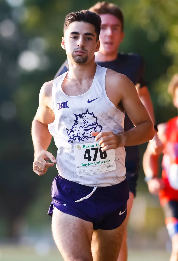 TCU Cross Country competes at the Bear Twilight Invitational meet in Waco, Texas on August 30, 2019. (Photo/Ellman Photography)