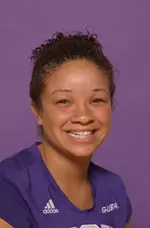 Freshman Talaya Whitfield broke the school record in digs in a match (34) against Boston College today.