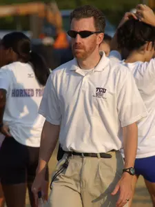 TCU cross country coach Patrick Cunniff