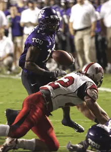 Cory Rodgers scoring on a run against UNLV.
