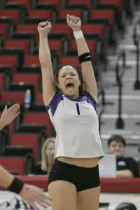 Talaya Whitfield finished with 19 kills and 10 digs.