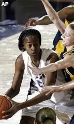 Sandora Irvin is expected to be picked early in the 2005 WNBA Draft.