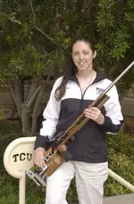 Erin Lorenzen placed first in the air rifle event.