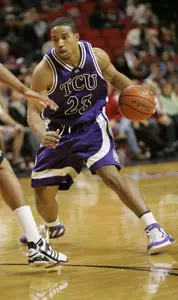 Blake Adams had 13 points in the season opener.