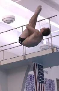 Sophomore R.J. Hesselberg captured his second Mountain West Conference Diver of the Week award of his career