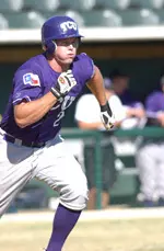 Matt Vern hit his first career home run.