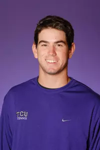 TCU freshman Alex Panayides won the singles consolation title on Saturday