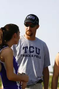 Distance coach Shawn Winget