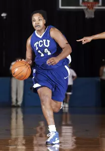 Lorie Butler-Rayford shot 13-of-15 from the field to lead the Lady Frogs Tuesday.