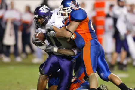 Boise State defeated TCU, 34-31.
