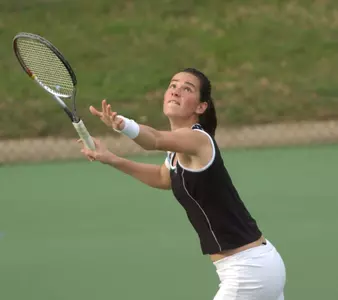 Ana Cetnik defeated her third ranked opponent of the season in singles play on Saturday