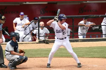 Matt Vern hit an inside the park home run.
