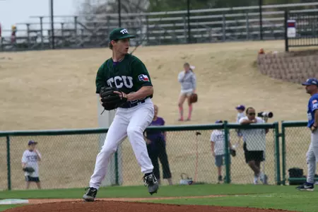 Chance Corgan earned his sixth win of the season.