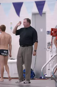 TCU head coach Richard Sybesma