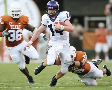 TCU fell to Texas, 34-13.