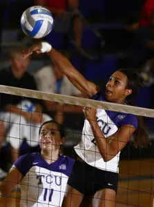 Kourtney Edwards had 14 kills in the match.