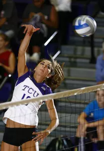 Irene Hester hit a career-high 13 kills Thursday against New Mexico.