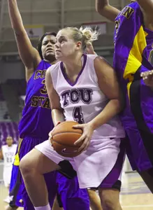 Helena Sverrisdottir led TCU in both scoring and rebounds.