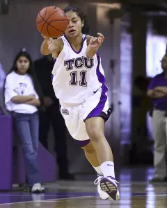 Helen Roden has helped the TCU bench play an integral part in the Lady Frogs' recent winning ways.