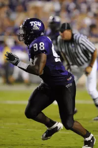 Jerry Hughes has eight sacks in TCU's last three games.