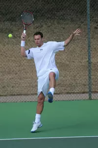 Emanuel Brighiu will continue play in the main draw of both singles and doubles at the ITA South Central Regional.