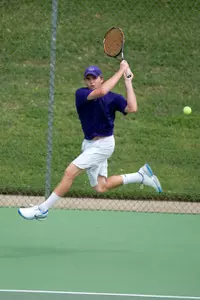 Kriegler Brink won his first singles match since Sept. 26 Monday in Tulsa, Okla.