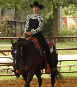 Carrie von Uhlit is the first alternate in the Horsemanship event