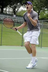 Kriegler Brink clinched TCU's win over New Mexico on Saturday in the MWC championship match