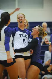 Christy Hudson posted career-highs in digs and kills.