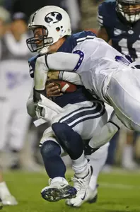 TCU held BYU to a season-low 298 yards of offense.